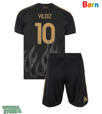 Juventus Kenan Yildiz #10 Replika Babytøj Tredje sæt Børn 2026-27 Kortærmet (+ Korte bukser)